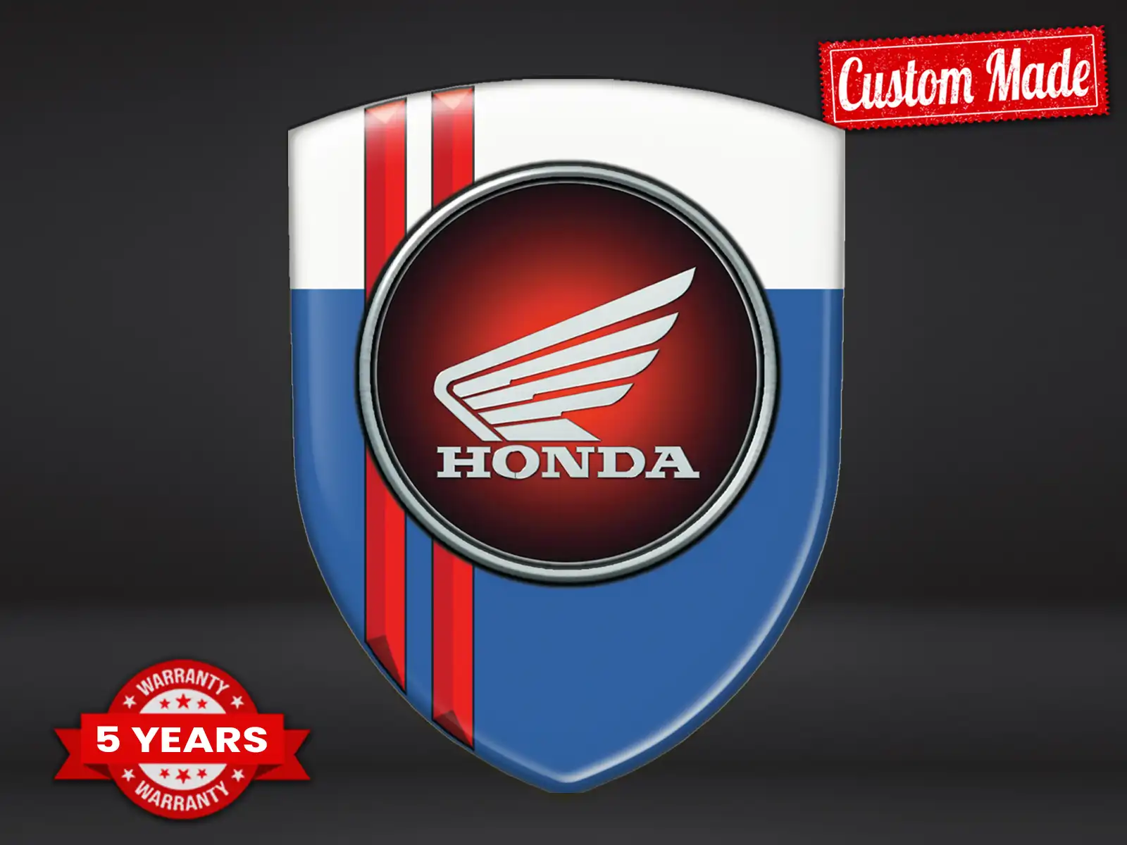 Honda Windschutzsticker Sportlich Modern Hochwertig Auto